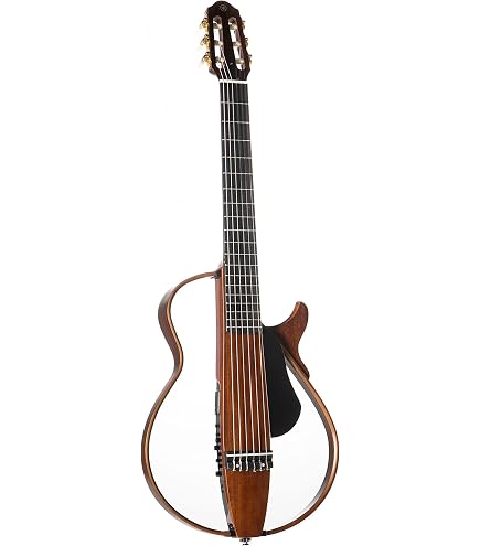 Yamaha SLG200N TBS Nylon String Silent Guitar with Hard Gig Bag